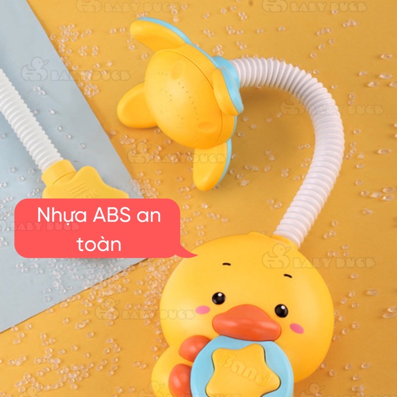 Sen tắm hình vịt cao cấp cho bé xoay 360 độ đồ chơi nhà tắm cho bé ms12020033