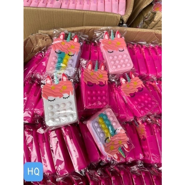 Túi Pop It Silicon Đeo Chéo Cho Bé Siêu Hot