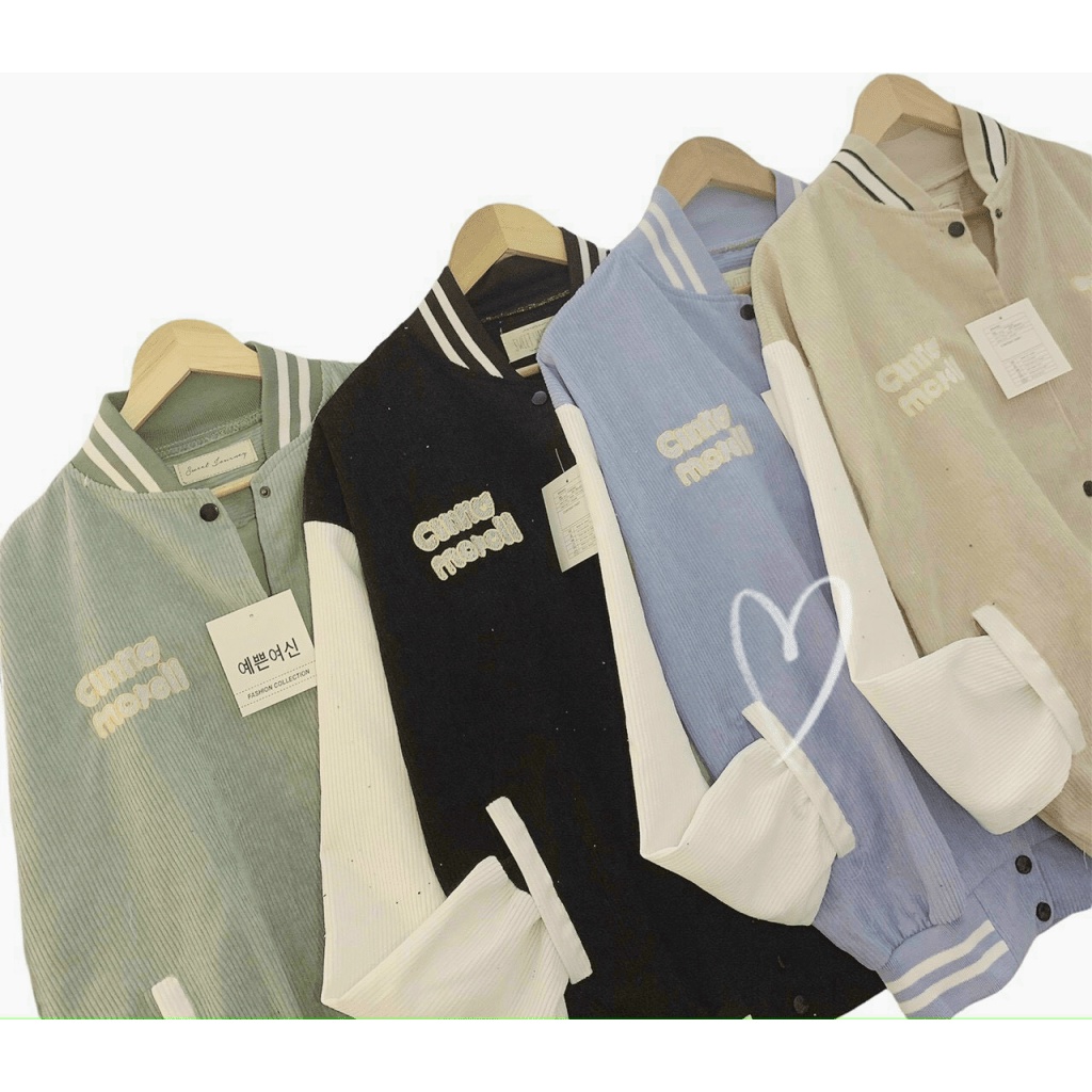 (MẪU MỚI) ÁO KHOÁC BOMBER NỮ THÊU HỌA TIẾT PHONG CÁCH CHỐNG NẮNG THỜI TRANG HHP