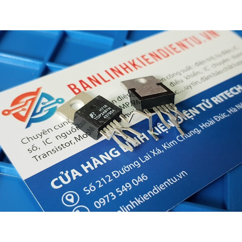 [Combo 5 chiếc] IC nguồn TOP248YN, TOP248Y Công Suất 105w TO-220