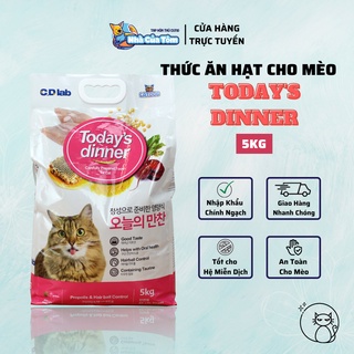 [5KG] Thức Ăn Hạt Cho Mèo Today's Dinner