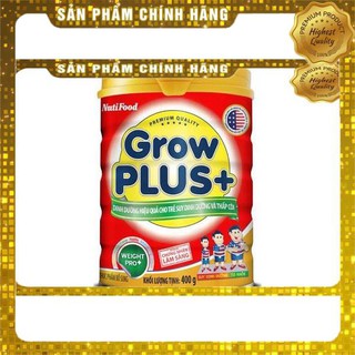 [CHÍNH HÃNG] Sữa Bột Nutifood Grow Plus+ Đỏ Weight Pro+ Hộp400g⭐⭐⭐ NGỌC KHÁNH MILK