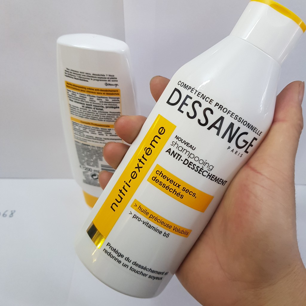 Dầu Gội - Xả Dessange Vàng Pháp 200ml