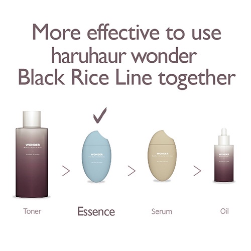 Tinh chất gạo đen 50ml Haruharu WONDER