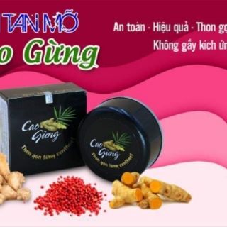 Kem tan mỡ Cao gừng (Cam kết chính hãng)