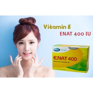 Enat 400 - natural vitamin e 400 ui- viên uống giúp da căng mịn - ảnh sản phẩm 4