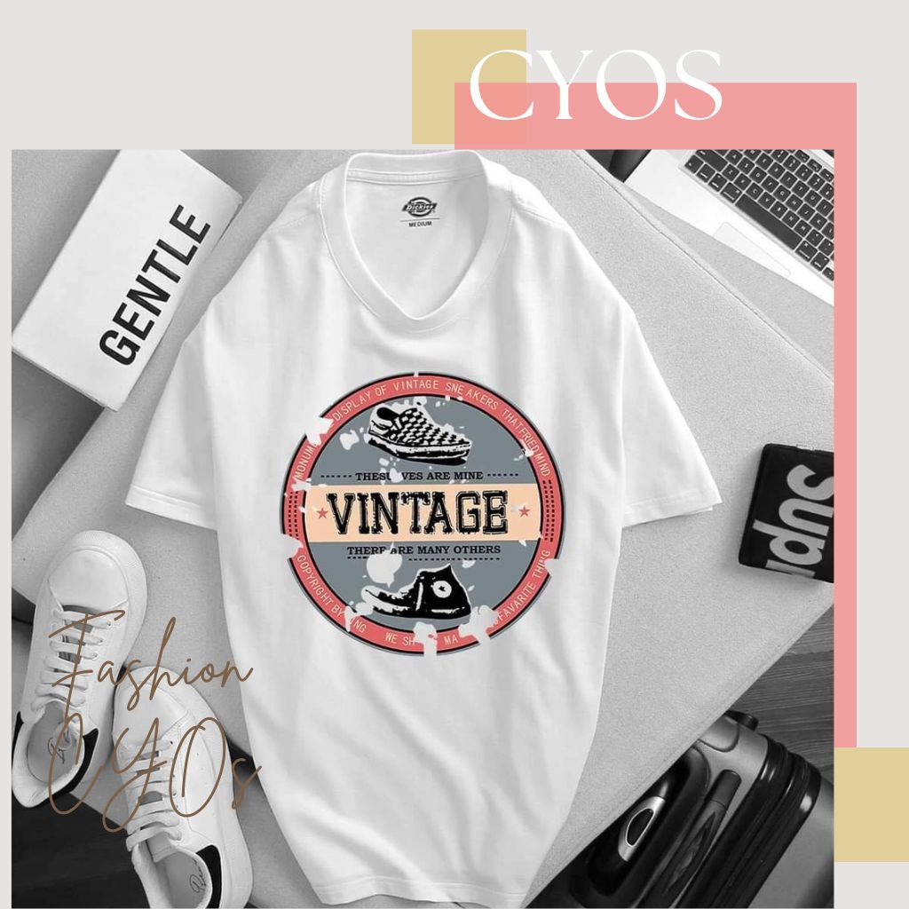 Áo Thun Unisex Nam Nữ CYOS - CY16 Oversize S-4XL Bigsize < 100kg Có Hình Các Loại Áo Cá Tính, Áo Hoạt Hình