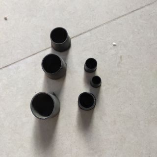 Sét 4 nút bịt chân cao su chống xầy cho đồ inox