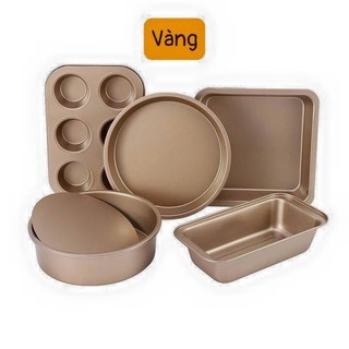 sét 5 khay nướng bánh