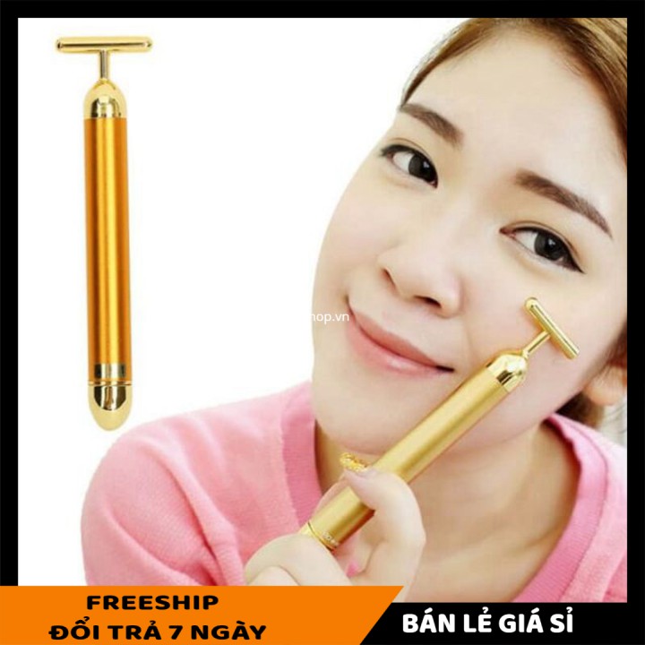 Máy massage mặt SALE ️ Máy massage mặt Energy Beauty Bar cải thiện da nhão, nếp nhăn cho da 2205