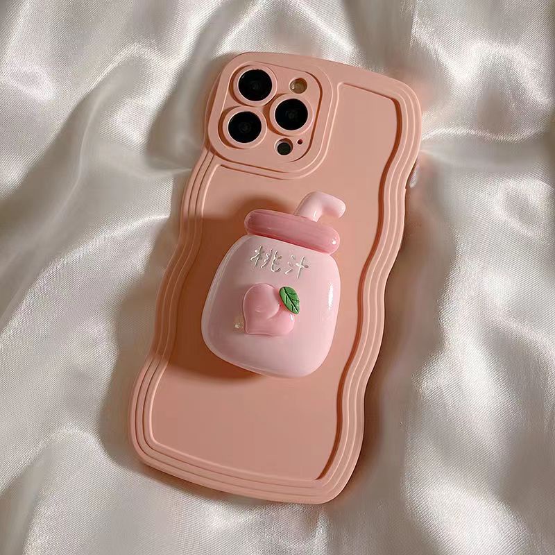 Ốp Điện Thoại Họa Tiết Dễ Thương Chống Sốc Kèm Giá Đỡ Cho IPhone 6 6S 7 8 Plus SE 2020 X XR XS Max 11 12 13 14 Pro Max Plus