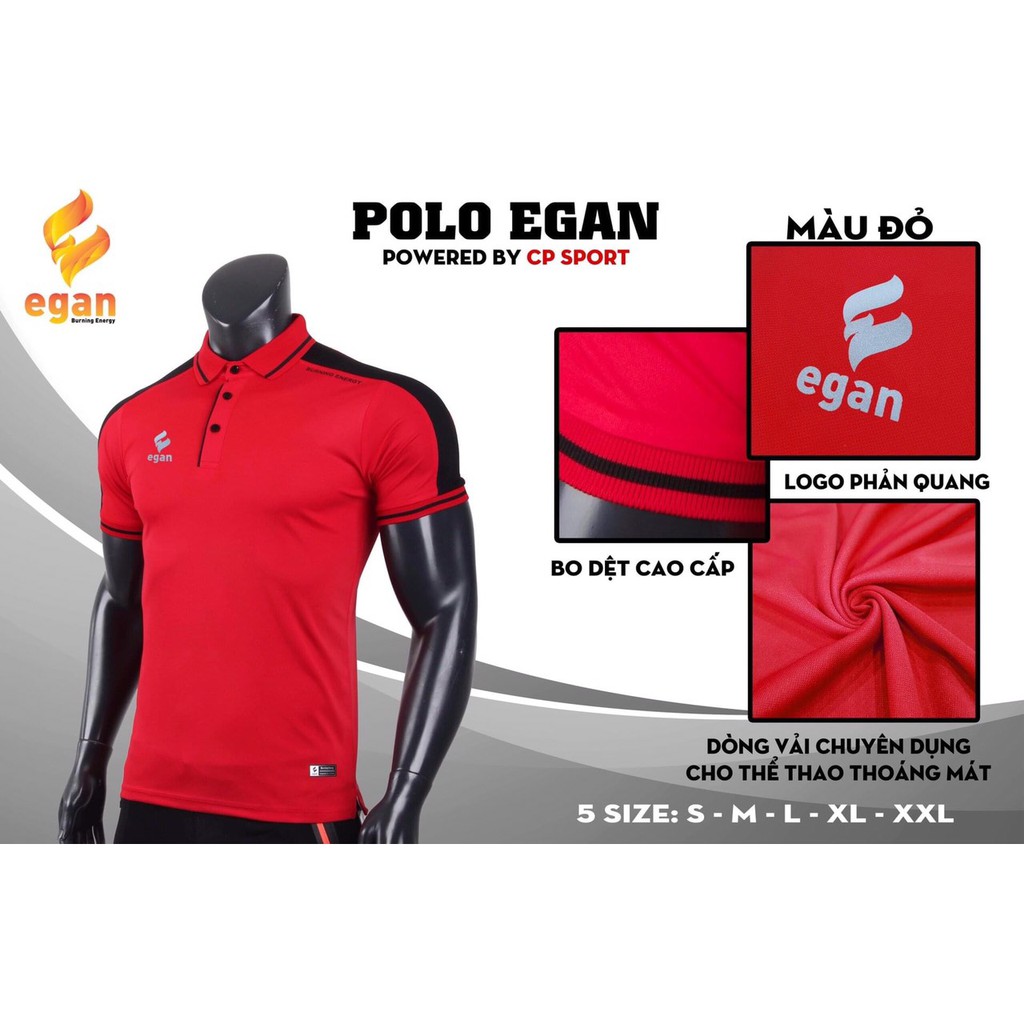 ÁO NGẮN TAY CÓ CỔ NAM, ÁO PHÔNG NAM, ÁO THỂ THAO NAM, ÁO POLO NAM  CP EGAN 2019