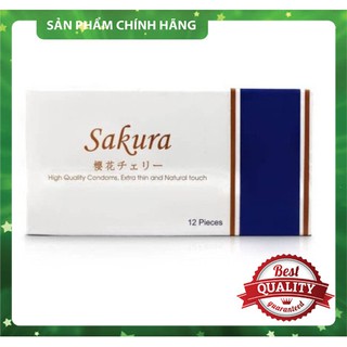 [SIÊU SỐC] Bao cao su Sakura gai  hộp 12 chiếc