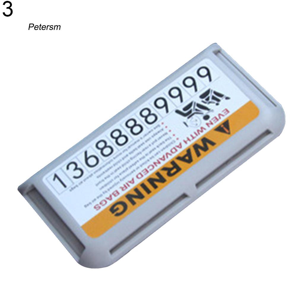 Túi đựng thẻ đỗ xe tam giác tiện dụng