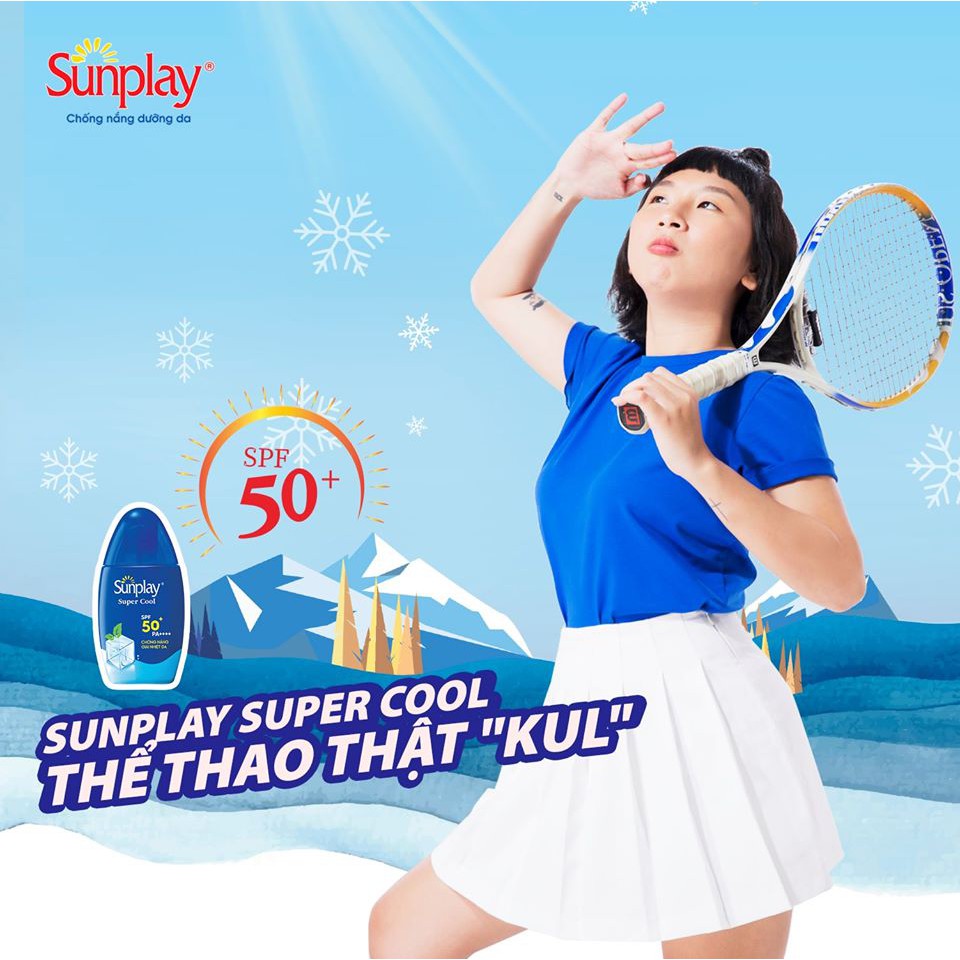 Sunplay Super Cool - Sữa chống nắng giải nhiệt da  SPF50+ PA++++ (Tub 30g)