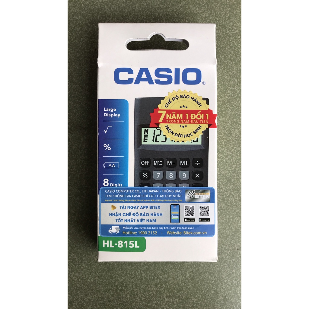 Máy tính cầm tay HL-815L chính hãng