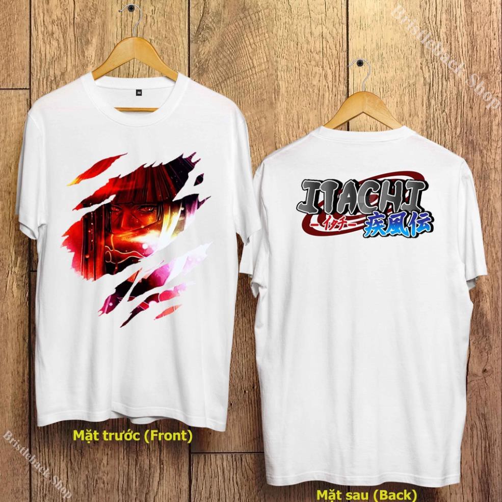 [UY TÍN]🎀 Áo Uchiha Itachi - Áo Naruto - Itachi T-Shirt - Akatsuki T-Shirt siêu rẻ - UIC-024