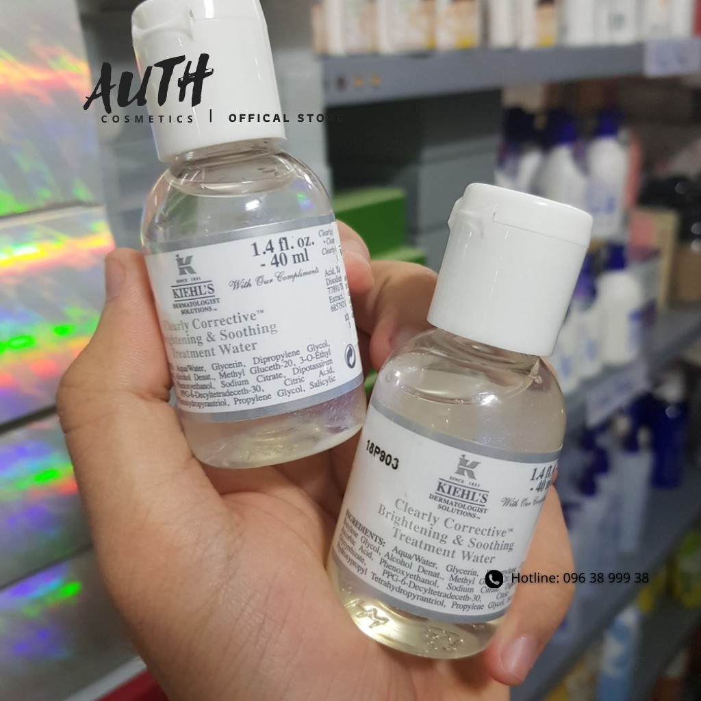 Nước thần sáng da Kiehl’s Clearly Correctiv Brightening Soothing Treatment Water 40ml