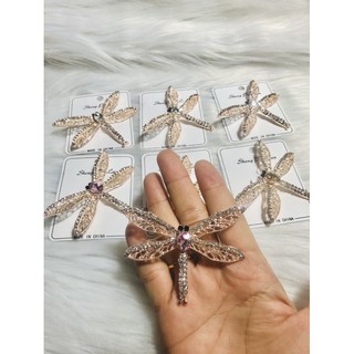 Cài áo đính đá. KT 5x 7cm