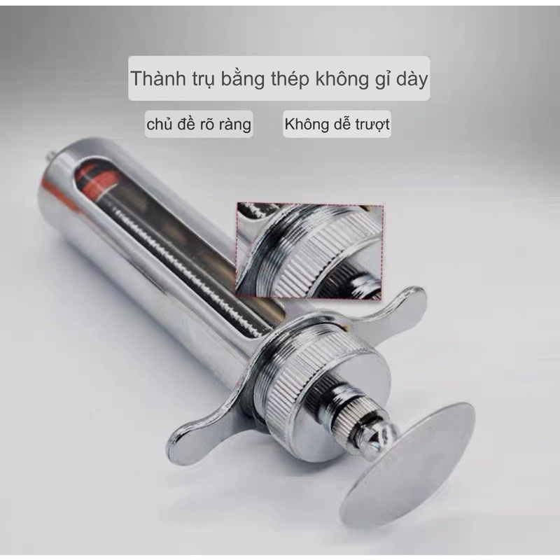 Xi lanh sắt 20ml Xilanh sắt 20ml XILANH SẮT DUNG TÍCH: 20ML