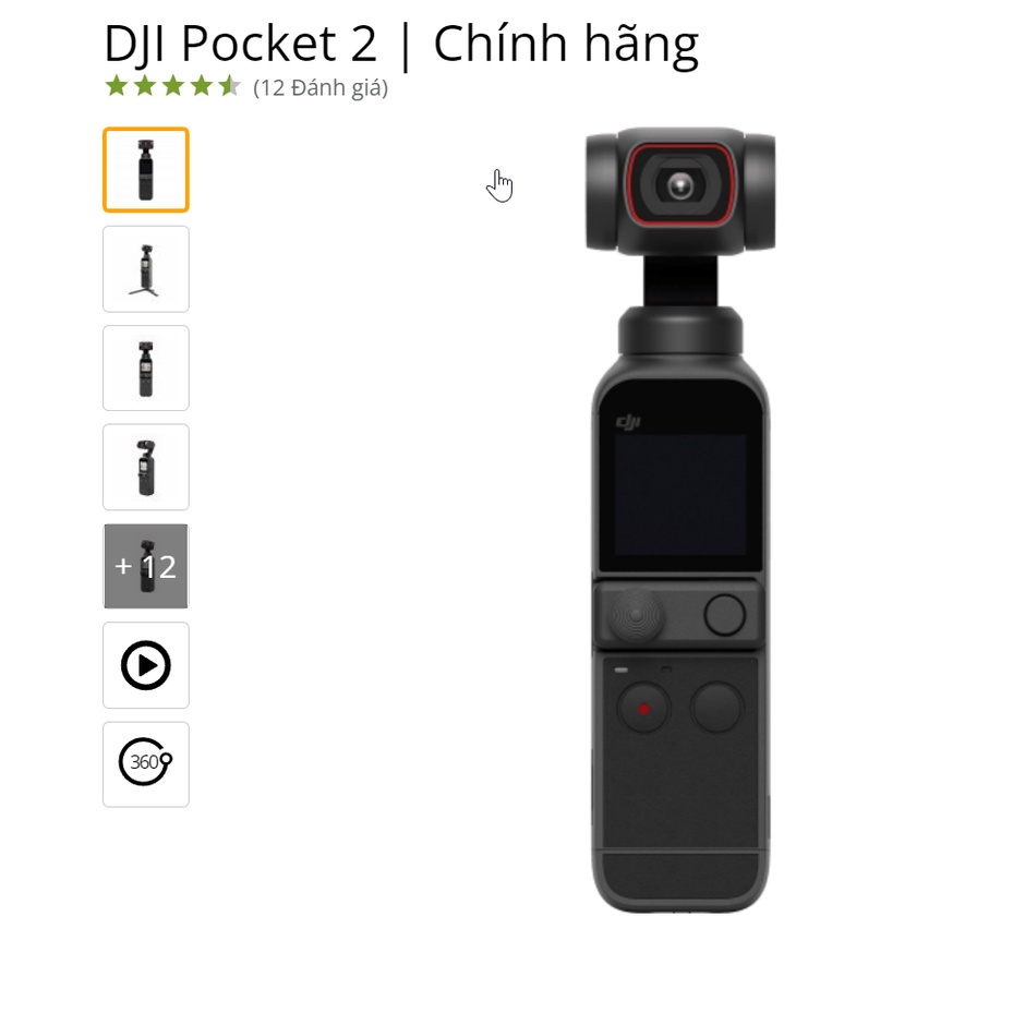 DJI Pocket 2 Quay 4k Rẻ Nhất - Máy Quay Gimbal DJI Pocket 2 Chính Hãng Còn Bảo Hành 6 Tháng