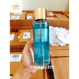 [Bill Mỹ] AQUA KISS xịt thơm body hương nước hoa VICTORIA'S SECRET ( Hàng chính hãng nhập Mỹ)
