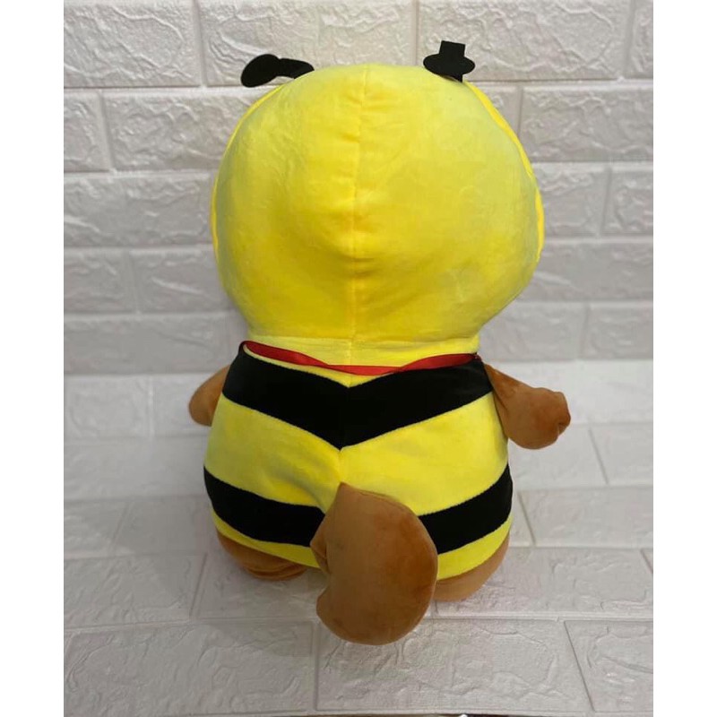 Thú bông chó shiba hoá thân ong vàng