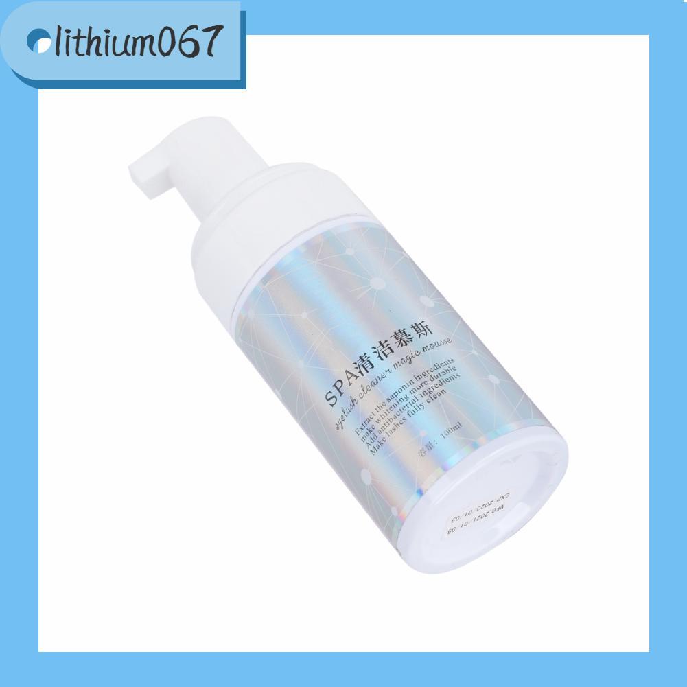 [Hàng mới về] Sữa rửa mặt tạo bọt làm sạch lông mi không gây dị ứng 100ml dùng tại spa