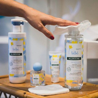 Set 2 Sữa tắm gội toàn thân 2 in 1 Klorane Bébé 500ml