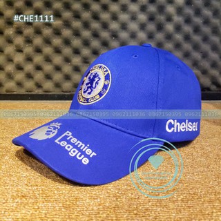 Mũ nón lưỡi trai bóng đá CLB Chelsea Logo in Dạ Quang Bắt Mắt, Khóa Đồng Sang Trọng Siêu Đẹp, Siêu Chất
