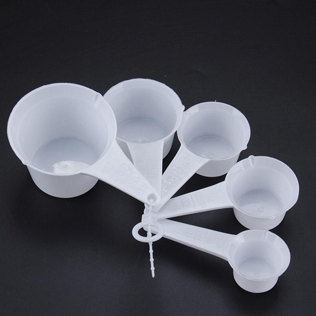 Bộ Muỗng Đo Lường Bằng Nhựa Tiện Dụng Khi Nấu Ăn