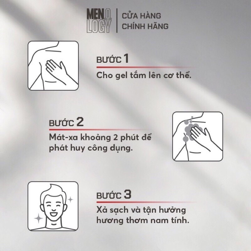 Gel Tắm MEN.O.LOGY Ngăn Mùi 24h Move Forward 630ml