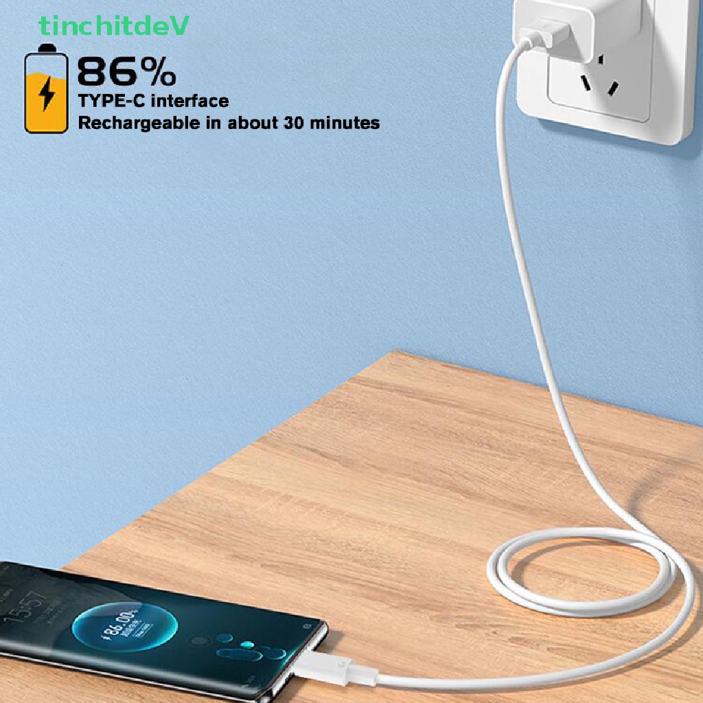 Dây Cáp Sạc Nhanh USB Type-c 2M 6A 66W Cho xiaomi Samsung Huawei