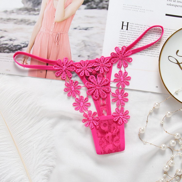 Quần Lót Ren Nữ Sexy Ibra Quần Lót Nữ Cạp Thấp Quyến Rũ Lưới Xuyên Thấu Gợi Cảm C27