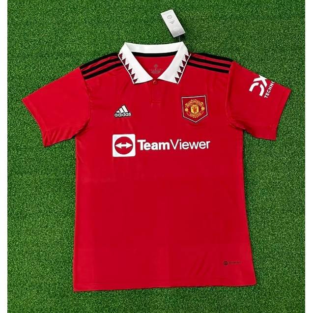 Bộ Đồ Đồng Phục Bóng Đá Đội Nhà Manchester united 22 / 23 #7 RONALDO S-XXXXXL có thể thêm tên và số lượng của bạn