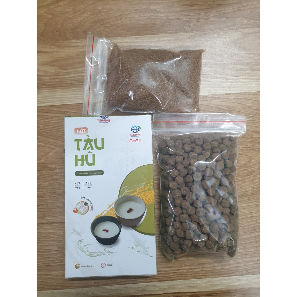 Set nấu tàu hũ trân châu đường đen siêu ngon, set tàu hũ, tàu hũ trân châu đường đen làm được 5 ly to