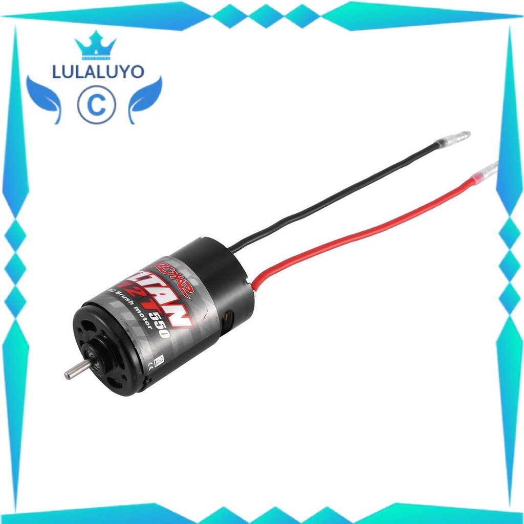 550 Brushed Motor 12T 21T 29T 35T For Axial 1:10 RC Crawler RC Car Parts .lu