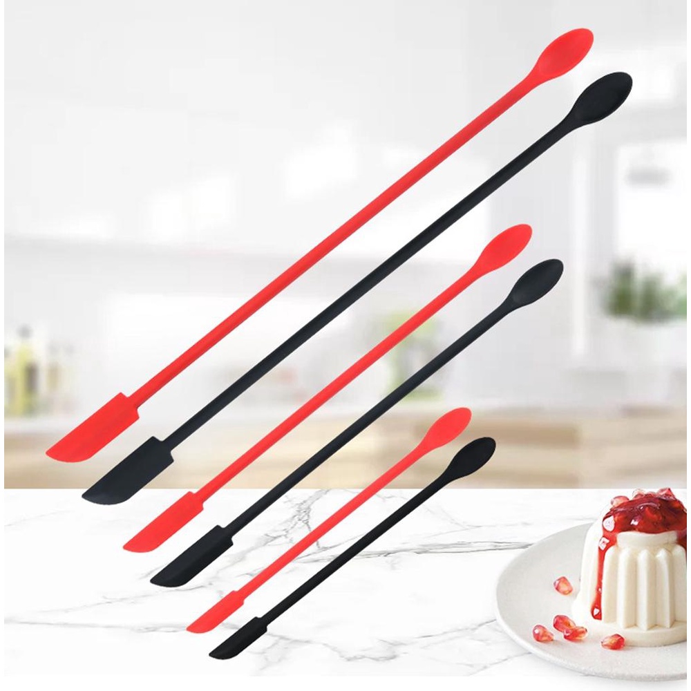 Muỗng Phết Kem Làm Bánh Mini Bằng Silicon