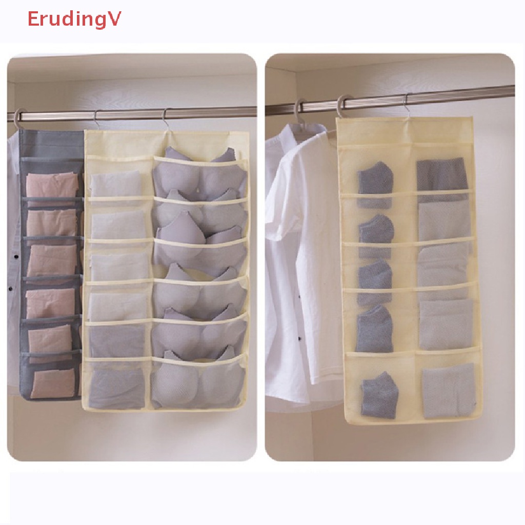 [ErudingV] Túi Treo Áo Ngực Hai Mặt Có Thể Gấp Lại [Mới]