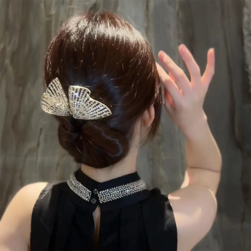 [Aishang Đẹp Mắt] Kẹp Tóc Dạng Xoắn Đính Đá Phong Cách Mới 2022 Dành Cho Nữ