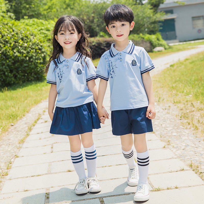 Đồng Phục Thể Thao Mùa Hè Phong Cách Trung Hoa Mới Cho Trẻ Em
