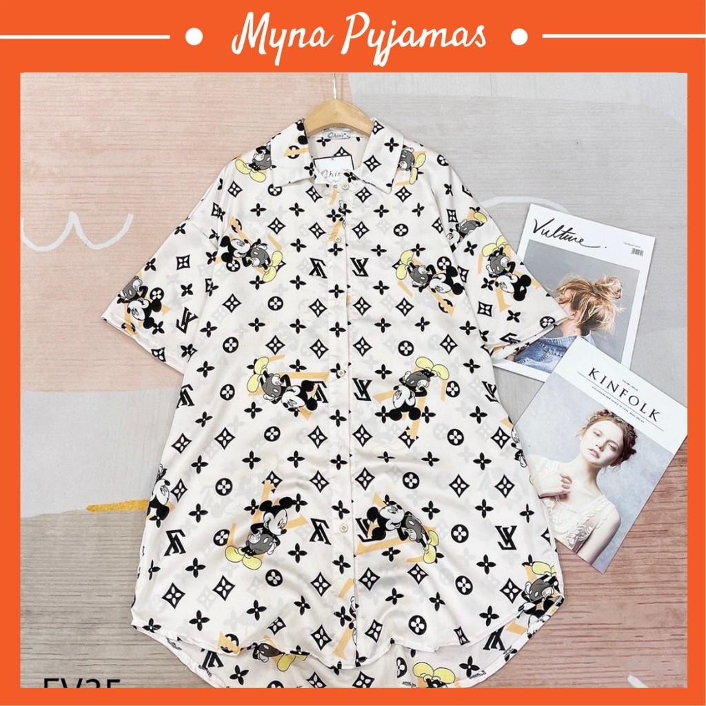 Váy Ngủ Lụa Cao Cấp Dáng Cổ Đức | BigBuy360 - bigbuy360.vn