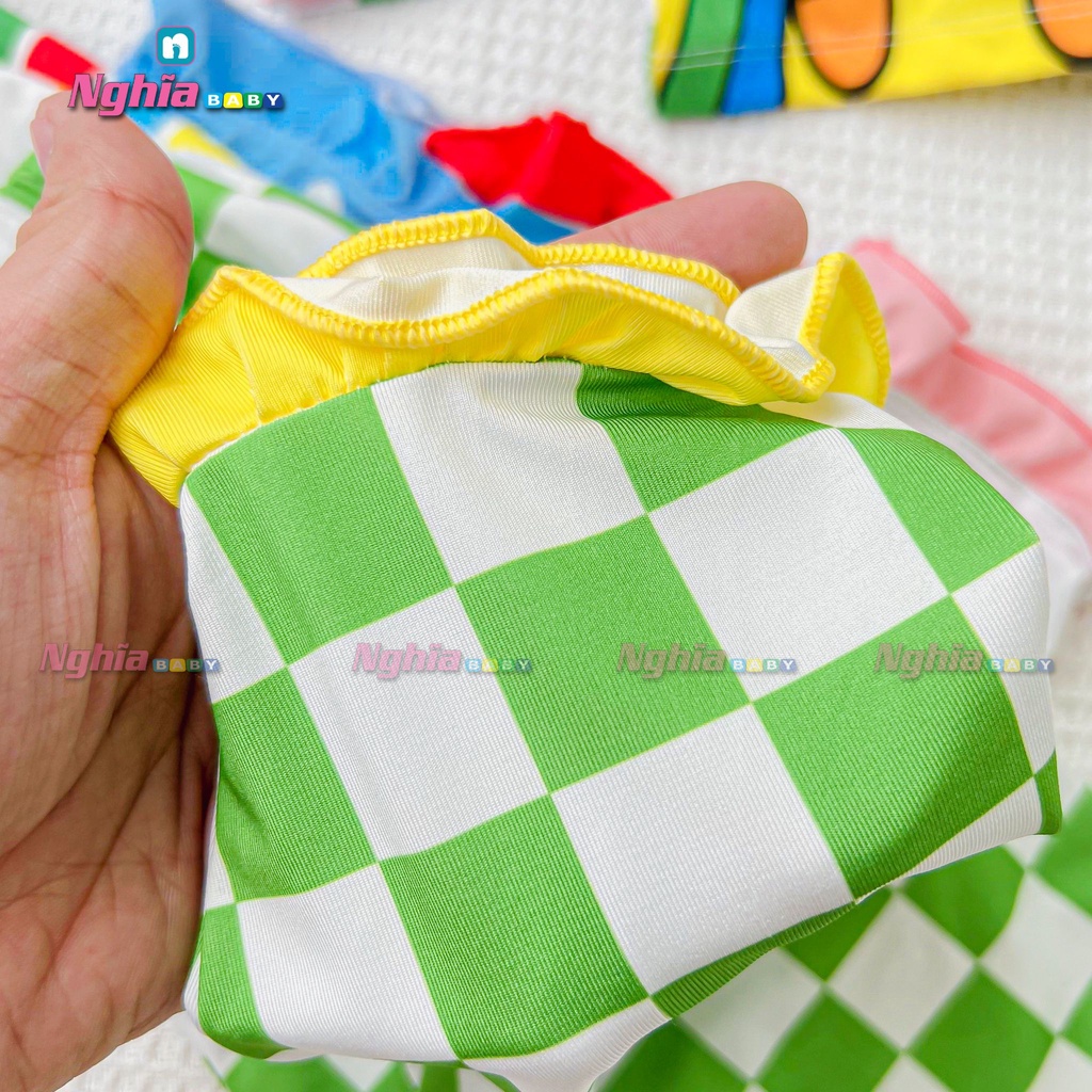 Đồ bộ bé gái quần dài áo ngắn tay NGHĨA BABY dành cho bé