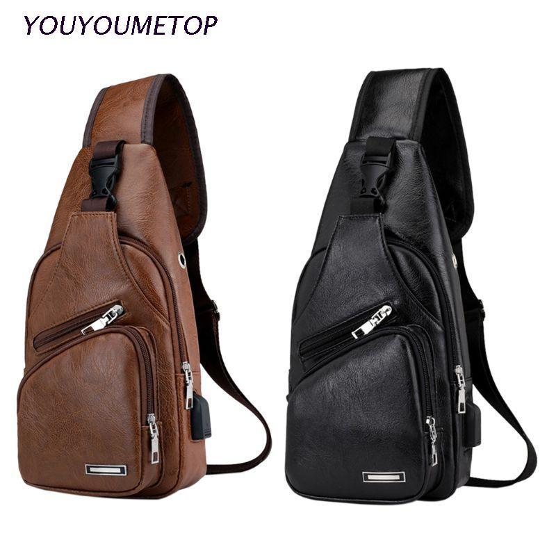 YOUYO Retro Messenger Bag Canvas Shoulder Backpack Travel Rucksack Sling Bag
