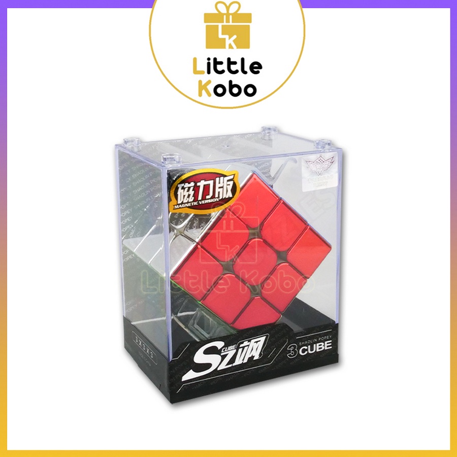 Rubik Cyclone Boys Metallic 3x3 M Mạ Màu Kim Loại Có Nam Châm Rubic Đồ Chơi Trẻ Em Phát Triển Trí Tuệ - Little Kobo