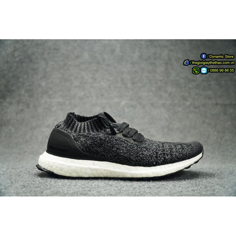 Ultra Boost Uncaged Black Grey Three