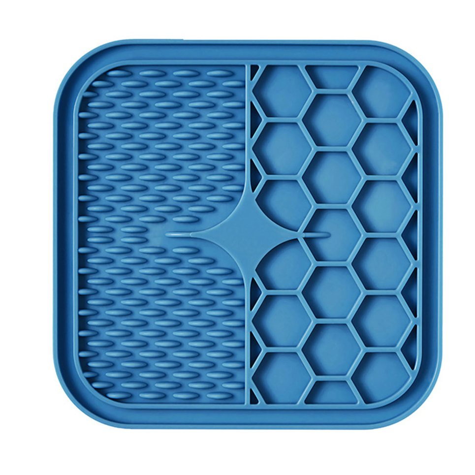 Pet Lick Pad Slower Feeder Pad Cats Dog Mat Feeding Cats Dogs Licking Mat