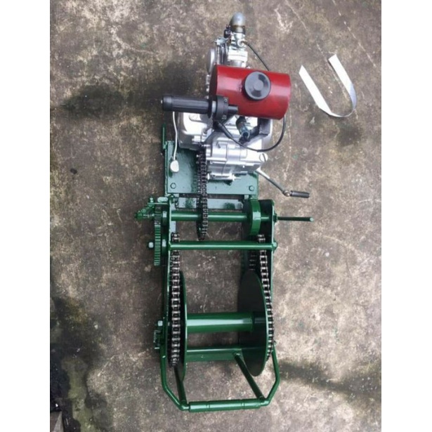Máy tời di động gắn đầu nổ,động cơ xe máy,motor.....dành cho công việc cần phải di chuyển,rất tiện lợi