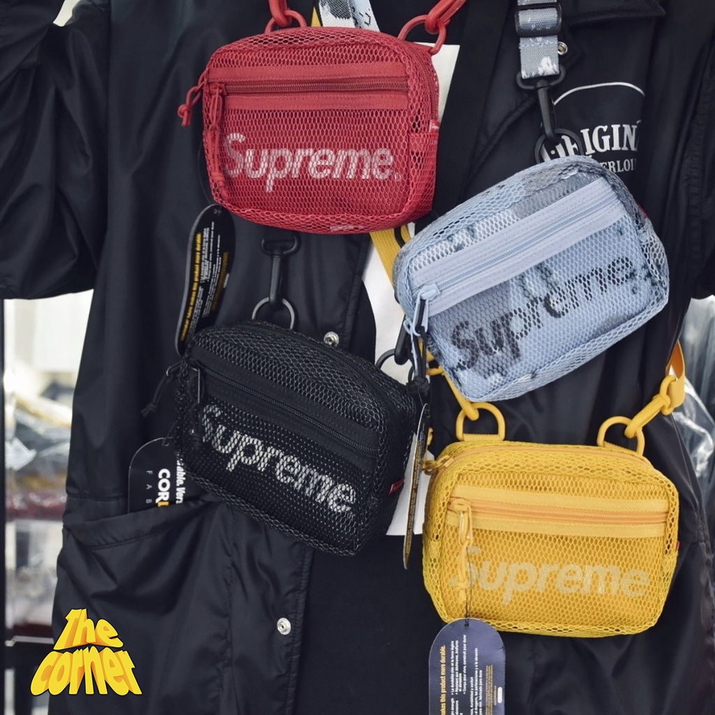 Túi đeo chéo Supreme Ss20 - Supreme Small Shoulder Bag (đen/xanh/vàng/đỏ) [Ảnh thật] | BigBuy360 - bigbuy360.vn