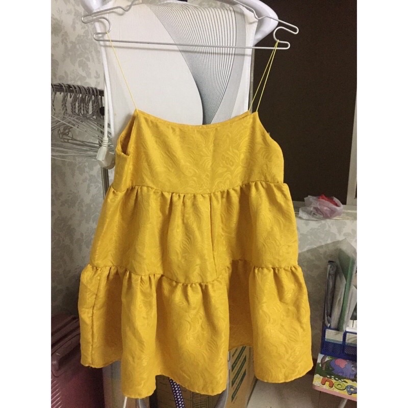 Pass đầm 2 dây babydoll